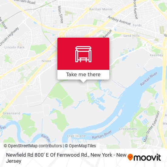 Newfield Rd 800' E Of Fernwood Rd. map