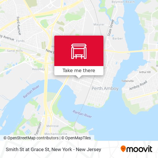 Mapa de Smith St at Grace St