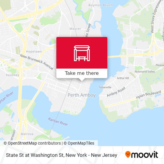 Mapa de State St at Washington St
