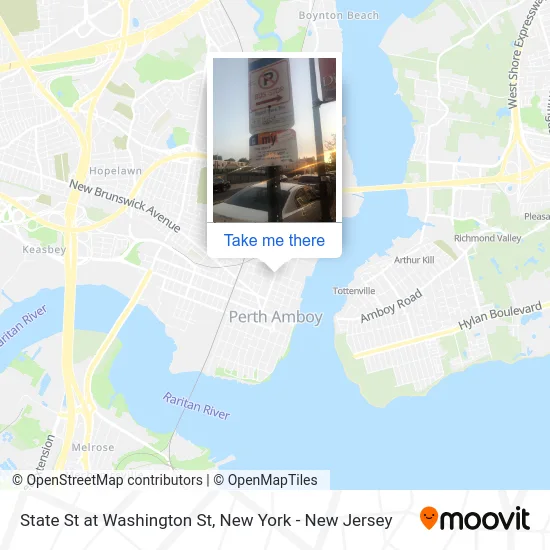 State St at Washington St map