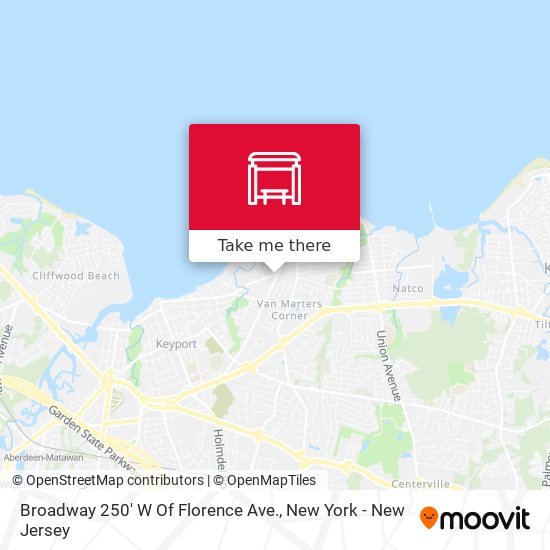 Broadway 250' W Of Florence Ave. map