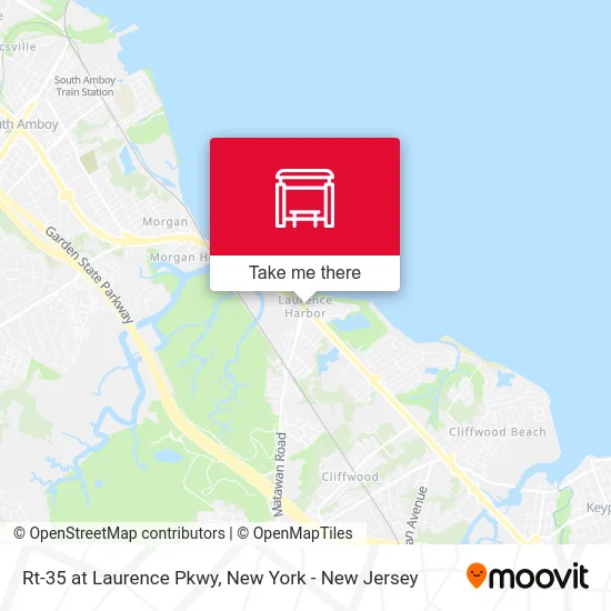 Rt-35 at Laurence Pkwy map
