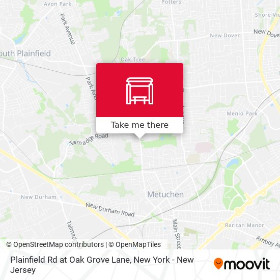 Mapa de Plainfield Rd at Oak Grove Lane