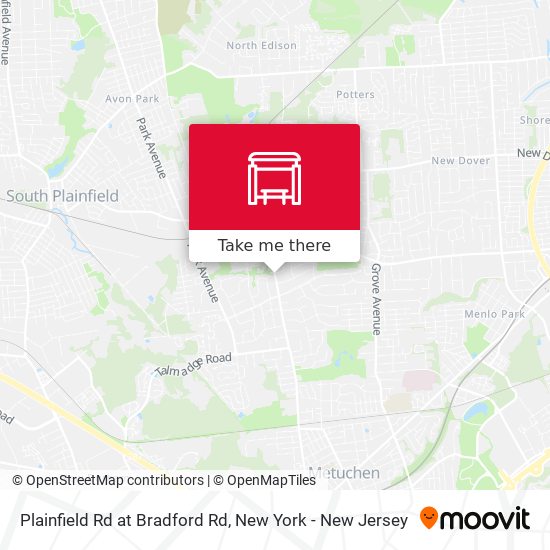 Mapa de Plainfield Rd at Bradford Rd