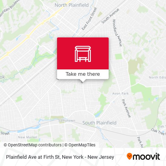Mapa de Plainfield Ave at Firth St