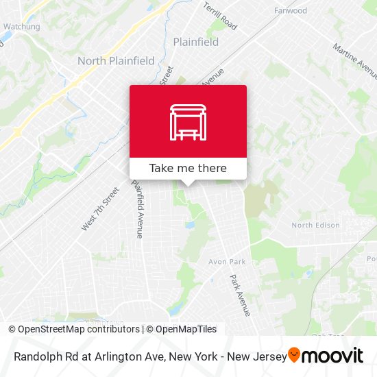 Mapa de Randolph Rd at Arlington Ave