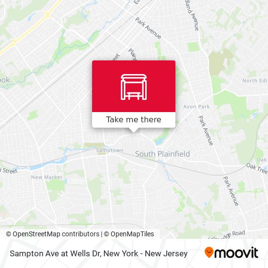 Mapa de Sampton Ave at Wells Dr