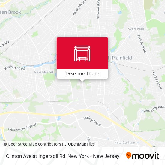 Clinton Ave at Ingersoll Rd map