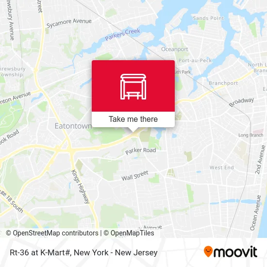 Rt-36 at K-Mart# map