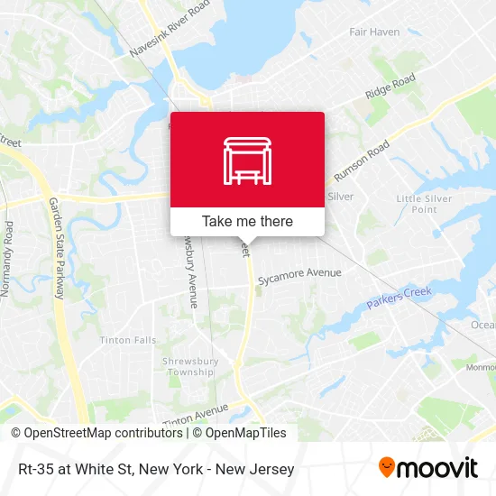 Rt-35 at White St map