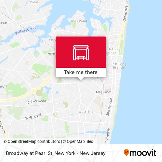 Mapa de Broadway at Pearl St