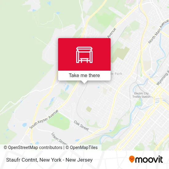 Staufr Contnt map