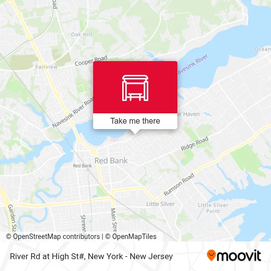 River Rd at High St# map