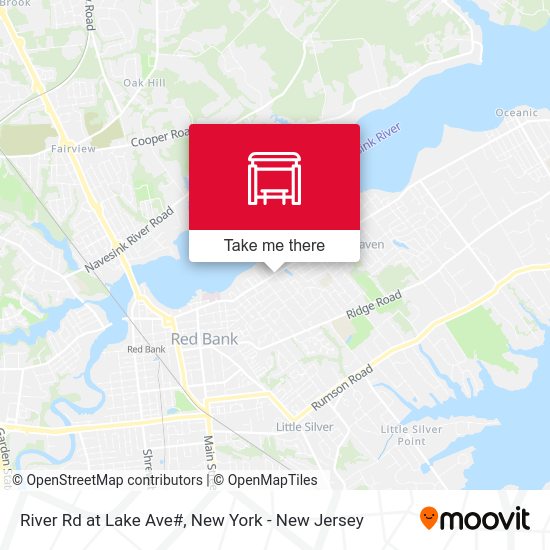 Mapa de River Rd at Lake Ave#