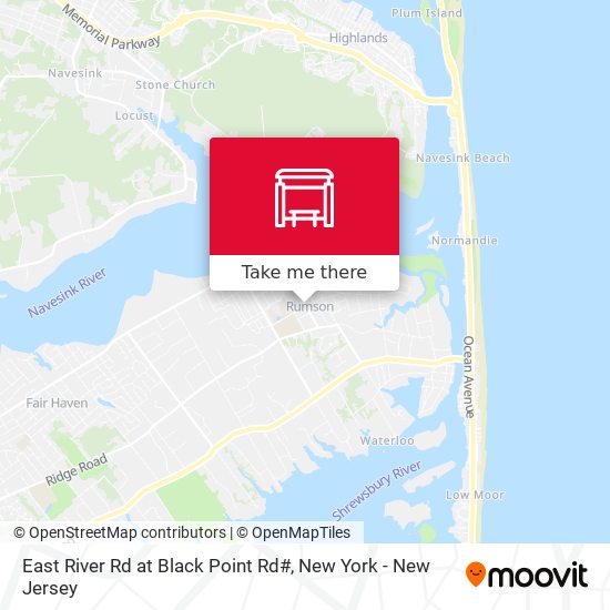 Mapa de East River Rd at Black Point Rd#