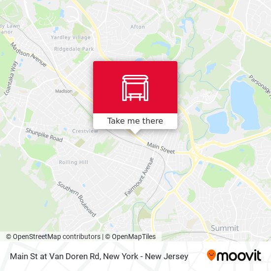 Mapa de Main St at Van Doren Rd