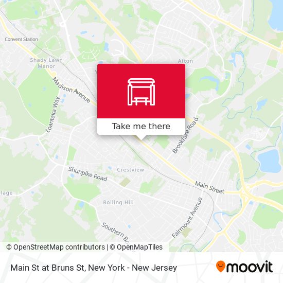 Mapa de Main St at Bruns St