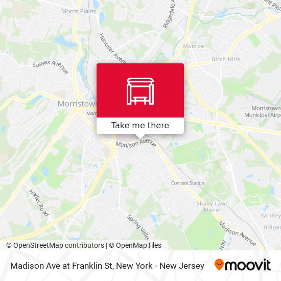 Mapa de Madison Ave at Franklin St