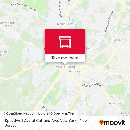 Speedwell Ave at Cattano Ave map