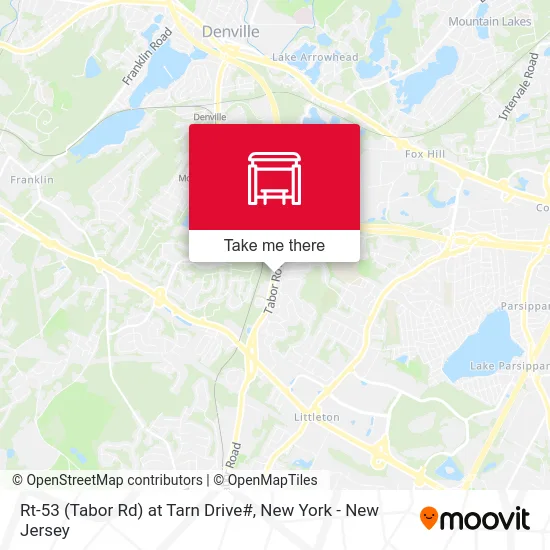 Rt-53 (Tabor Rd) at Tarn Drive# map
