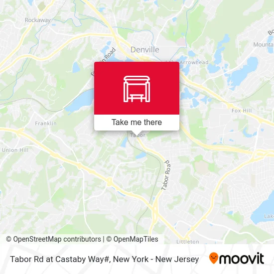 Tabor Rd at Castaby Way# map