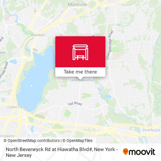 North Beverwyck Rd at Hiawatha Blvd# map