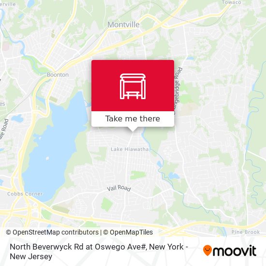 North Beverwyck Rd at Oswego Ave# map