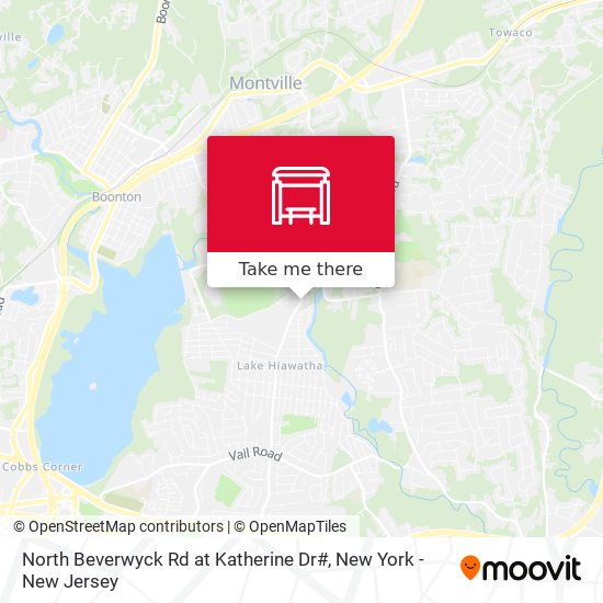 North Beverwyck Rd at Katherine Dr# map