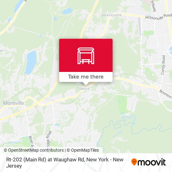 Mapa de Rt-202 (Main Rd) at Waughaw Rd