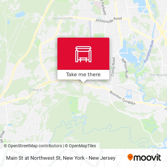 Mapa de Main St at Northwest St