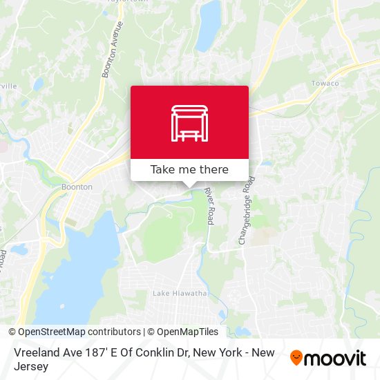 Vreeland Ave 187' E Of Conklin Dr map