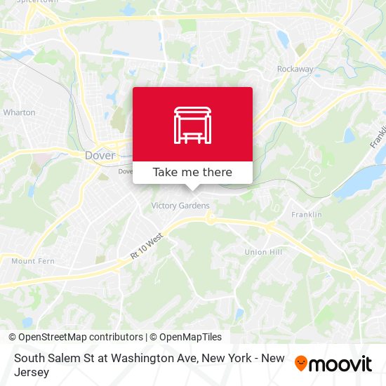 South Salem St at Washington Ave map