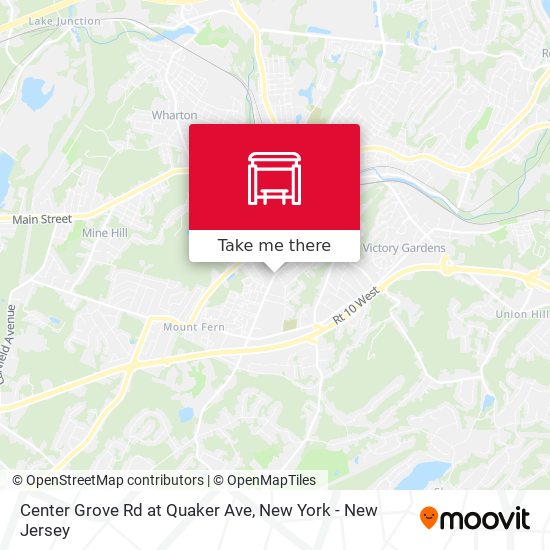 Center Grove Rd at Quaker Ave map