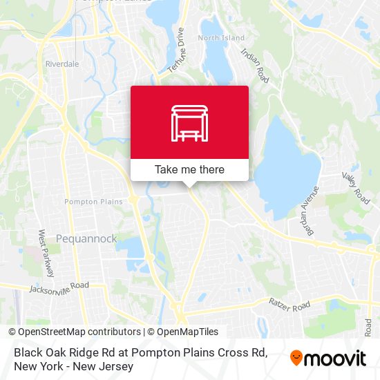 Black Oak Ridge Rd at Pompton Plains Cross Rd map