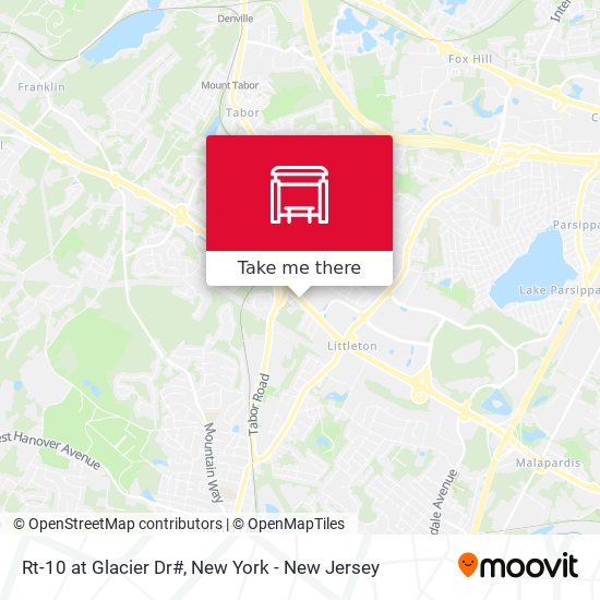 Mapa de Rt-10 at Glacier Dr#