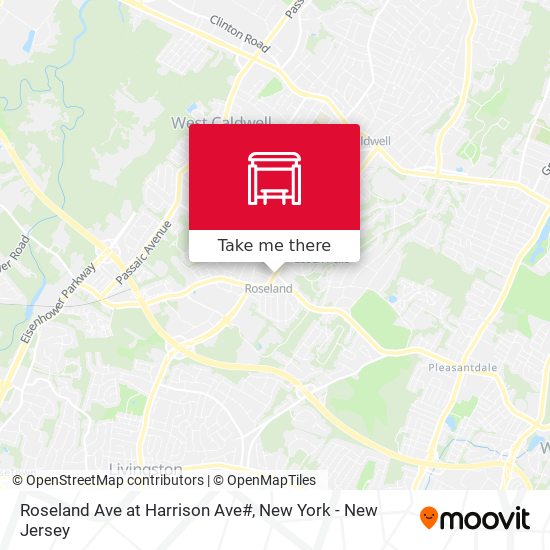 Roseland Ave at Harrison Ave# map