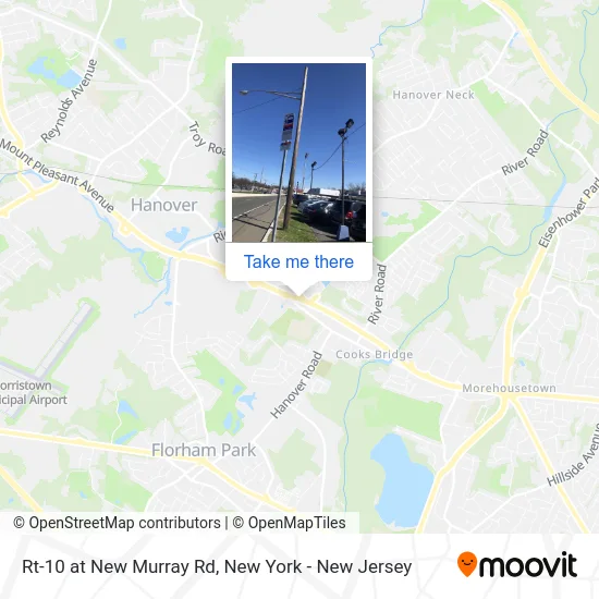 Rt-10 at New Murray Rd map