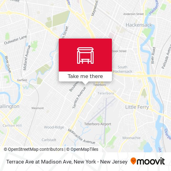 Mapa de Terrace Ave at Madison Ave
