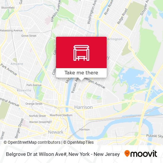 Mapa de Belgrove Dr at Wilson Ave#