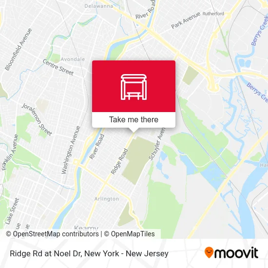 Ridge Rd at Noel Dr map