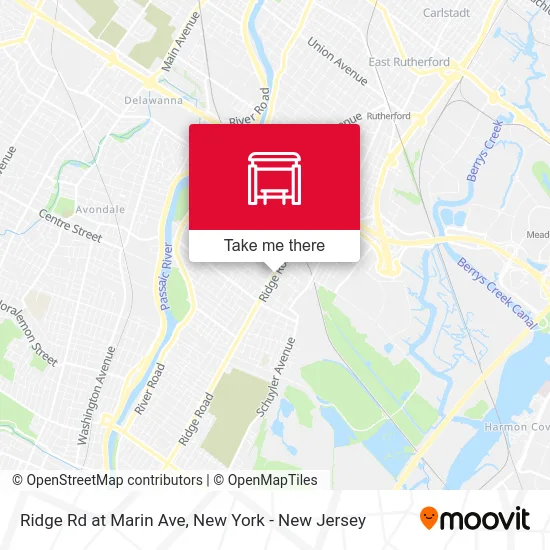 Ridge Rd at Marin Ave map