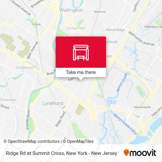 Ridge Rd at Summit Cross map