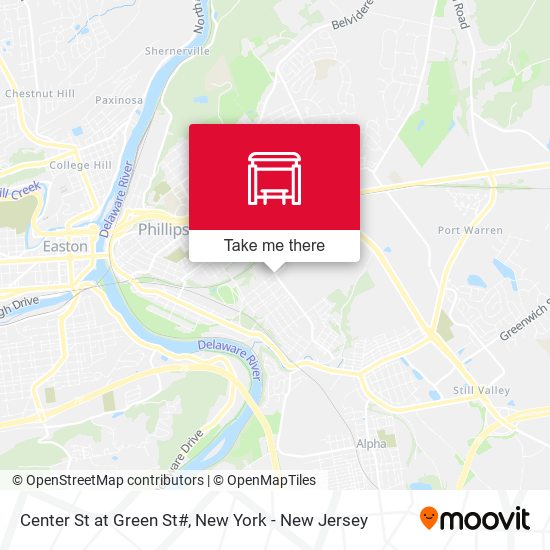 Mapa de Center St at Green St#