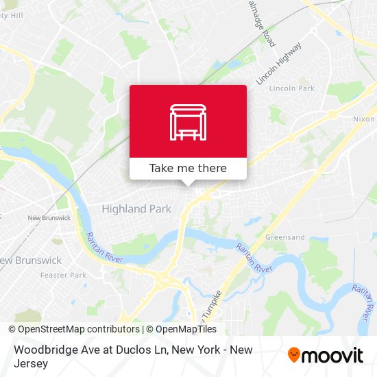 Woodbridge Ave at Duclos Ln map