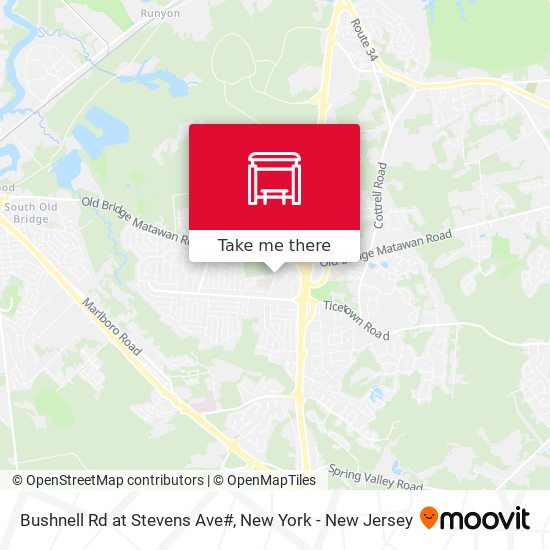 Mapa de Bushnell Rd at Stevens Ave#