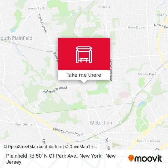 Mapa de Plainfield Rd 50' N Of Park Ave.