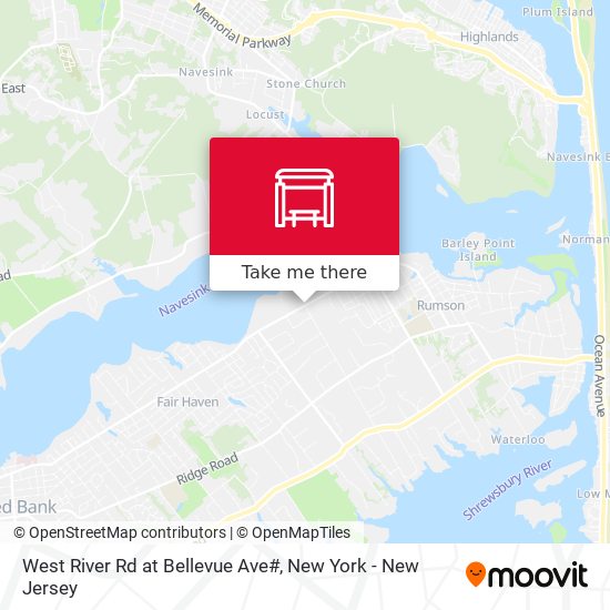 Mapa de West River Rd at Bellevue Ave#