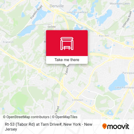 Rt-53 (Tabor Rd) at Tarn Drive# map
