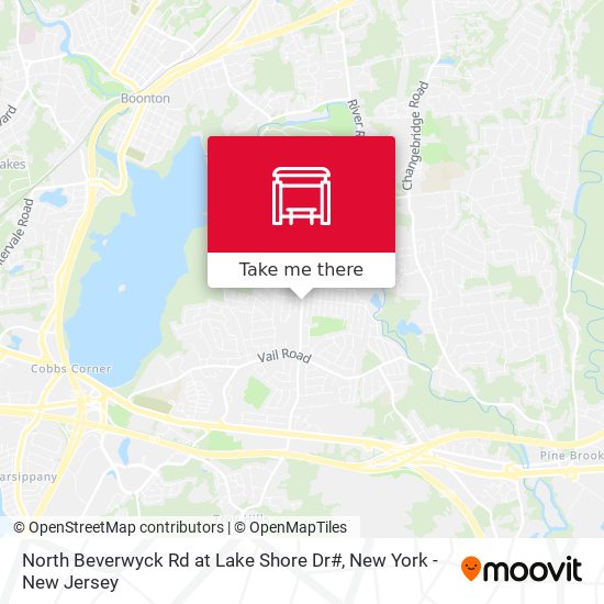 North Beverwyck Rd at Lake Shore Dr# map