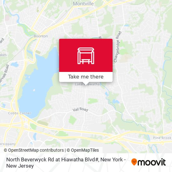 North Beverwyck Rd at Hiawatha Blvd# map